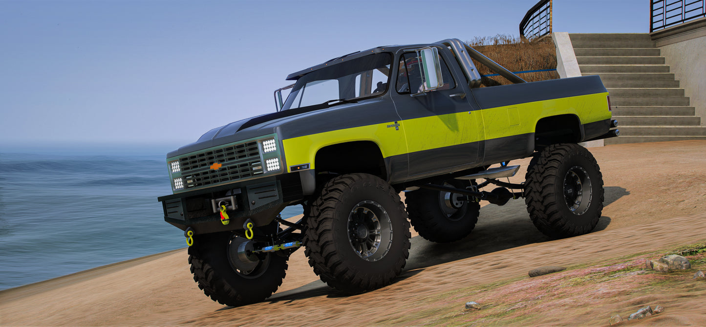 1986 Chevy Square Lifted Offroad Beast | Exotic Customs