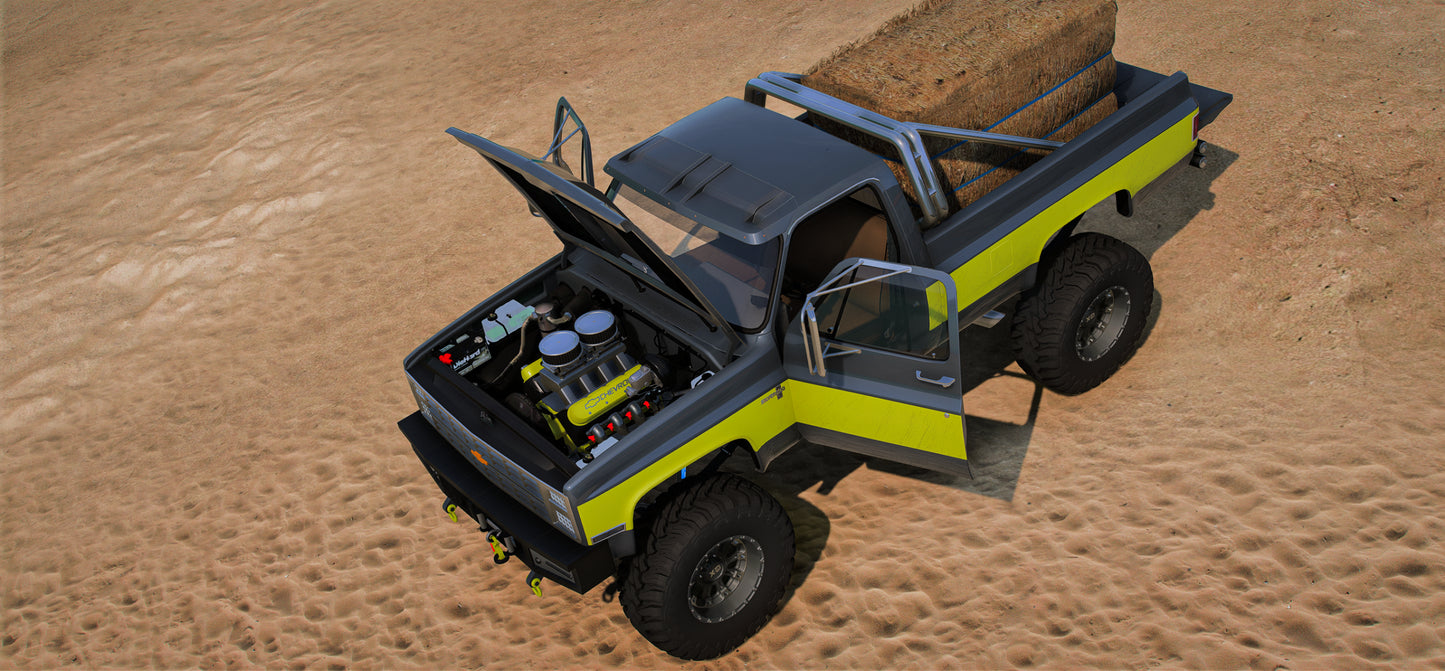 1986 Chevy Square Lifted Offroad Beast | Exotic Customs