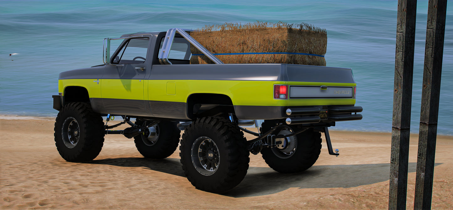 1986 Chevy Square Lifted Offroad Beast | Exotic Customs
