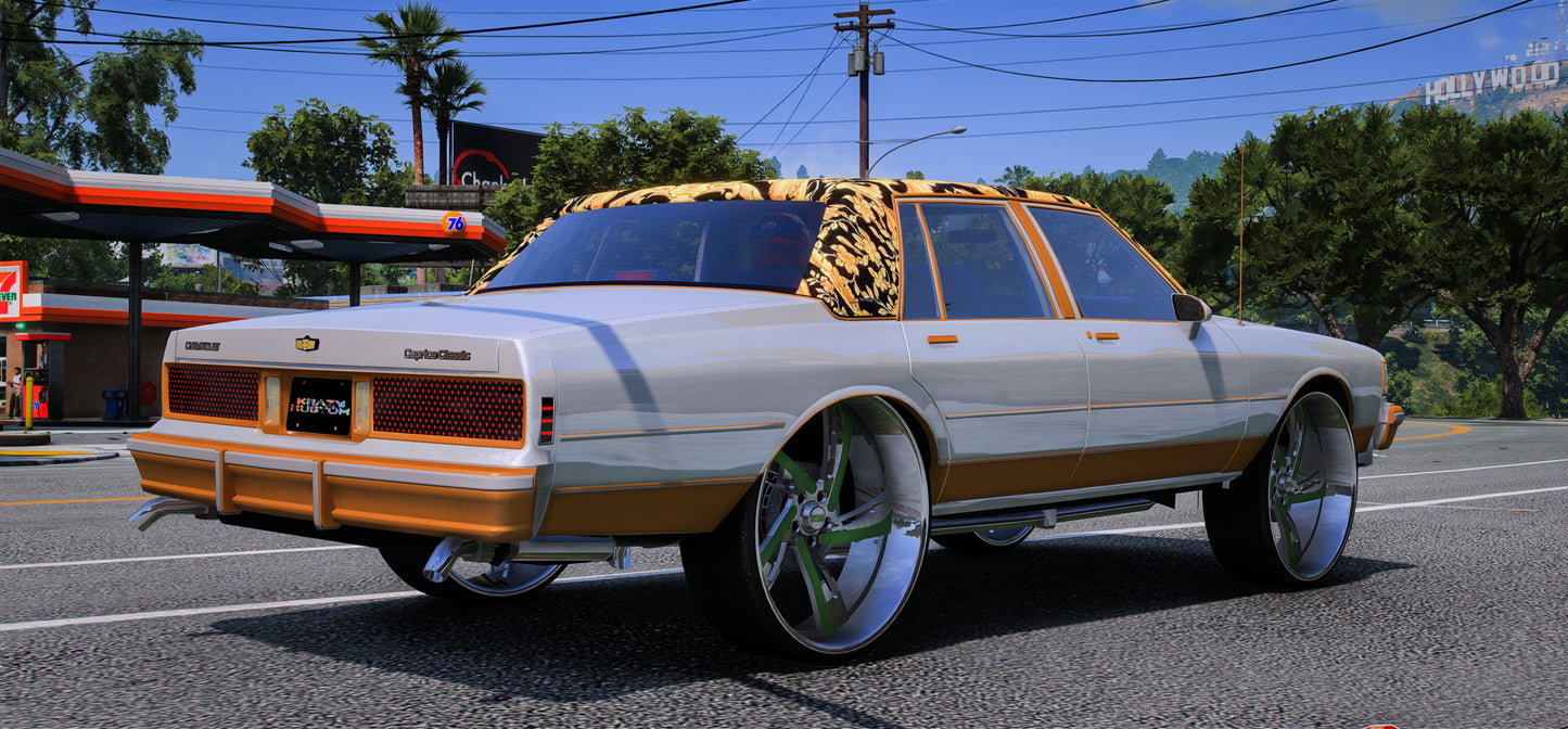 Chevy Caprice Classic Migos Box Donk | Krazy Customs