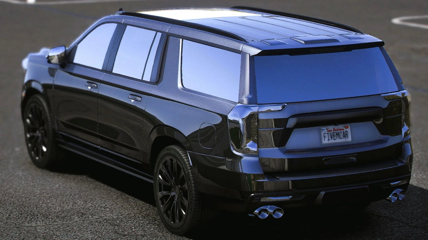 (Debadged) GMC Yukon XL Blacked 2023 | Chino Garage