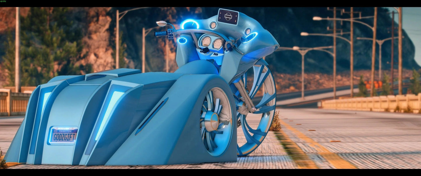 Bagger Trike With Working Speakers | GG