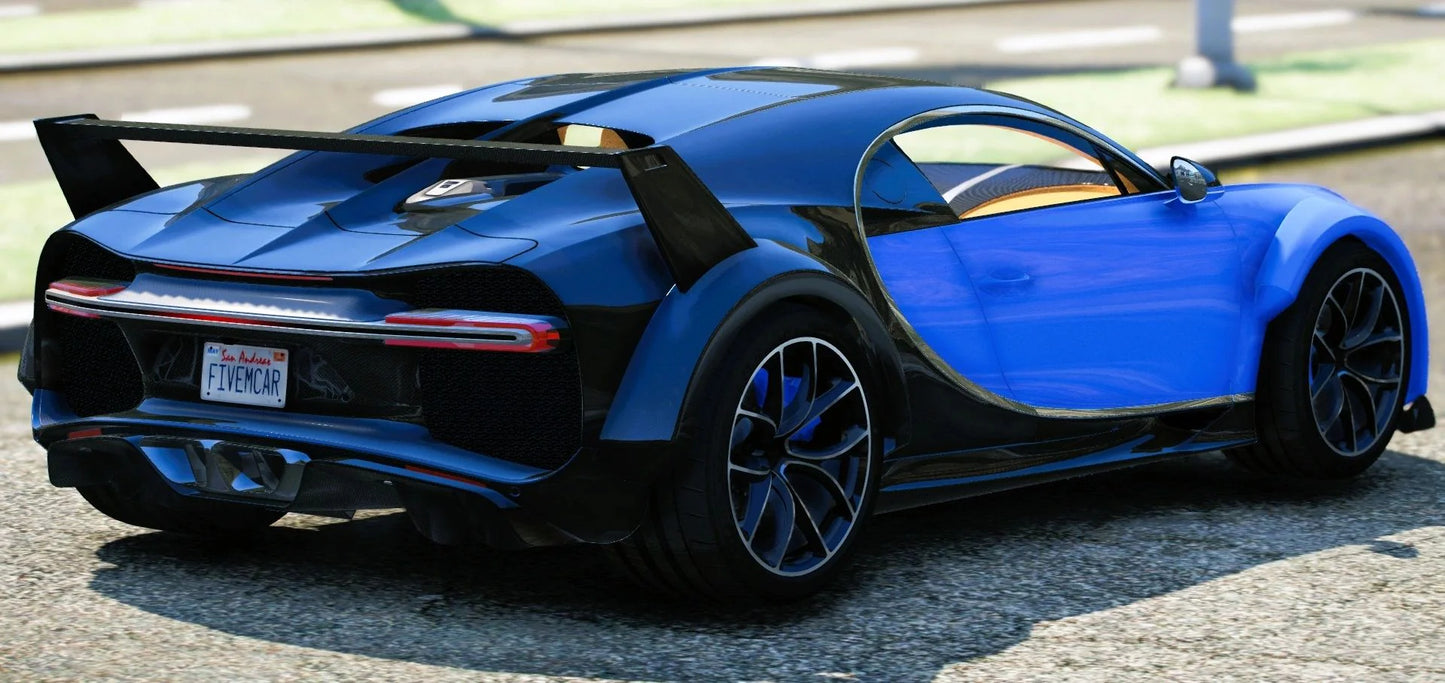 (Debadged) Bugatti Chiron Speed Hunter Edition | Expo Cars