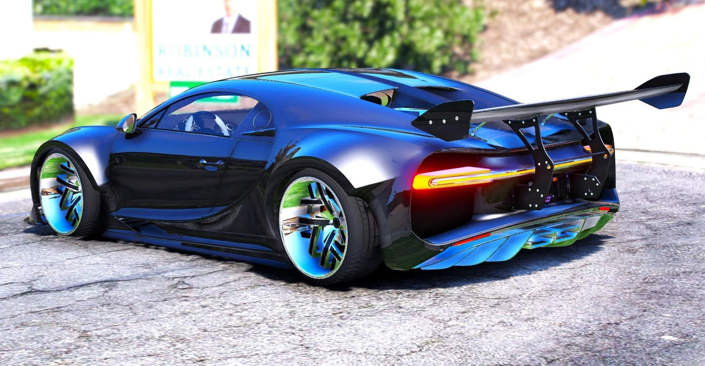 (Debadged) Bugatti Chiron Widebody Omega Edition | Tora