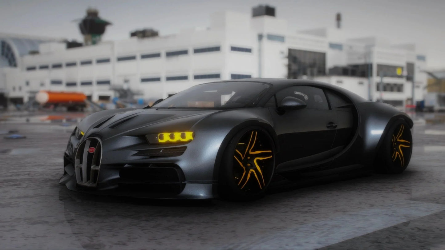 Bugatti Chiron Widebody Sextuple Turbo Edition | Tora
