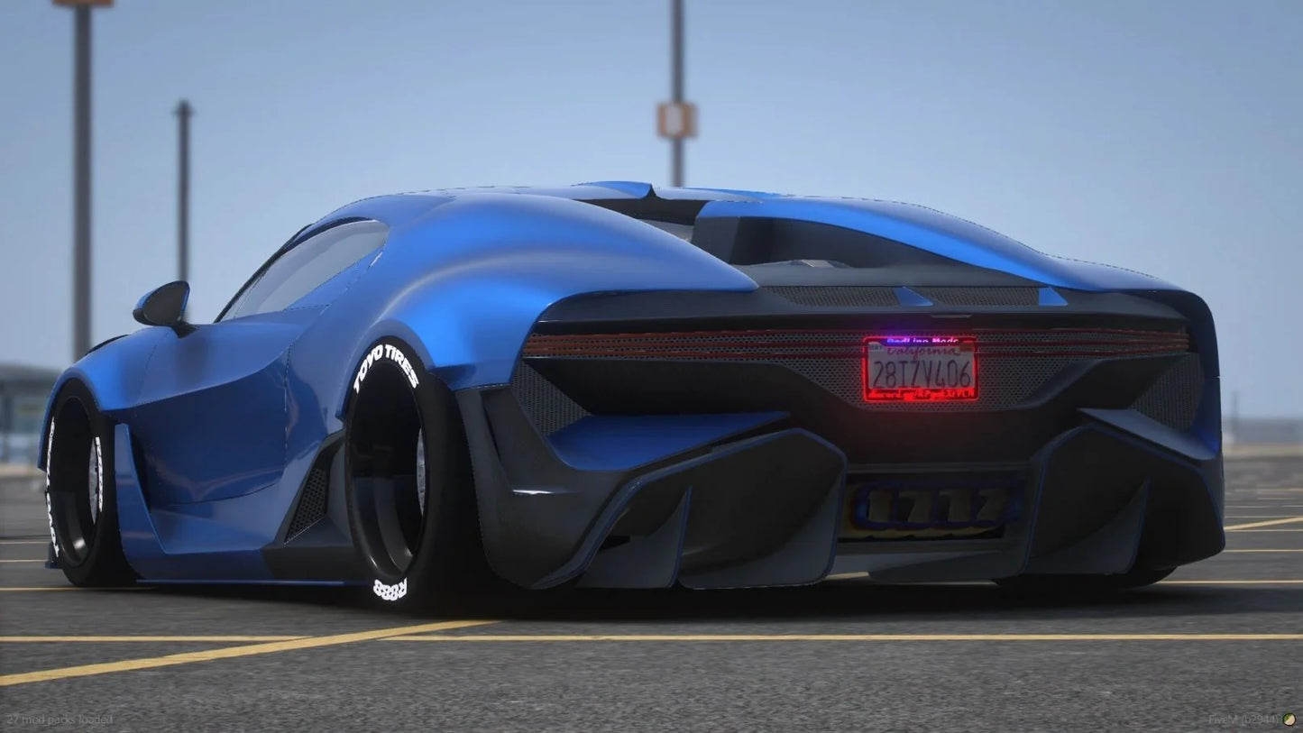 Bugatti Divo Rain Prisk Concept | Tora