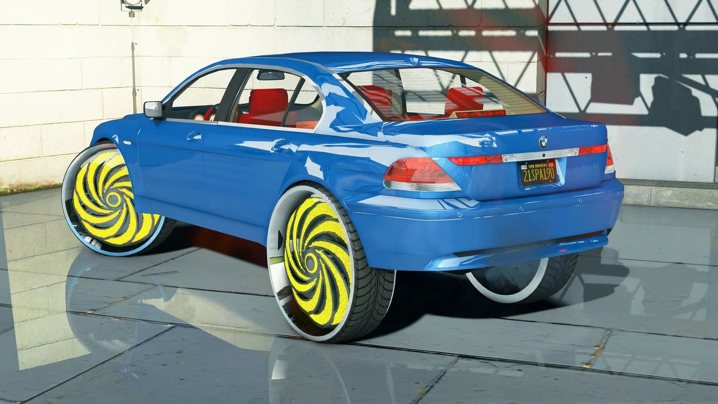 BMW 760Li Donk Spiners 2004 | Ismackz