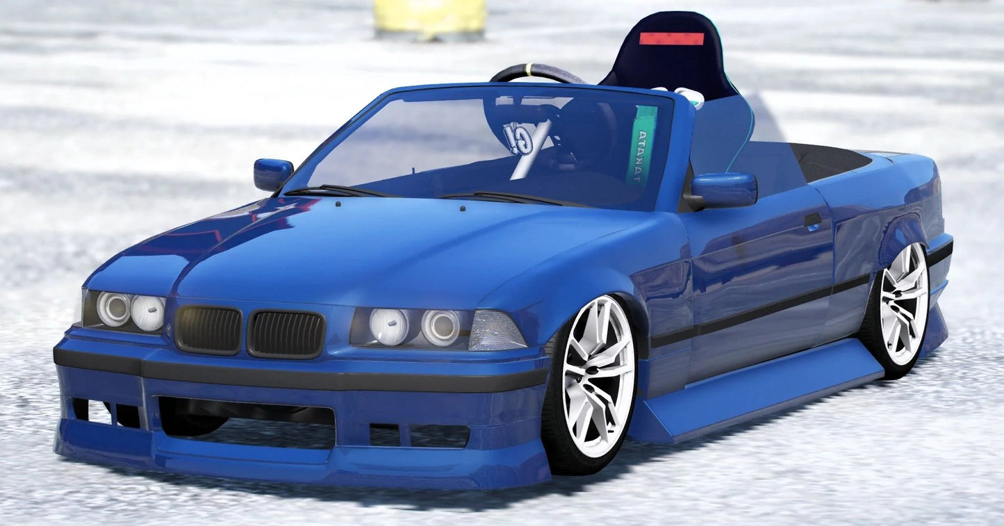 (Debadged) BMW E36 Mini | KLM Customs