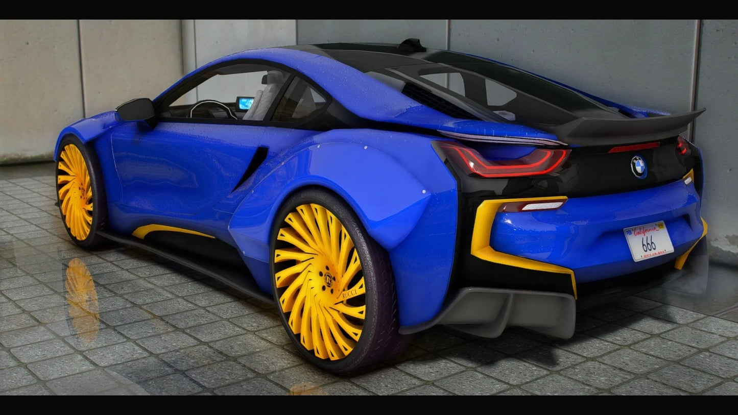 BMW I8 on Rucci Wheels | Lee Customs