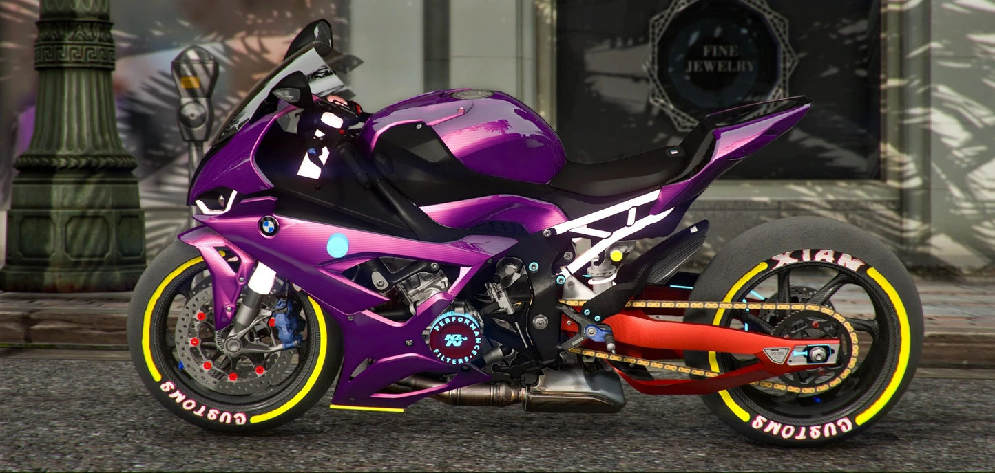 BMW M1000RR Carbon Edition Slammed | Xian Customs