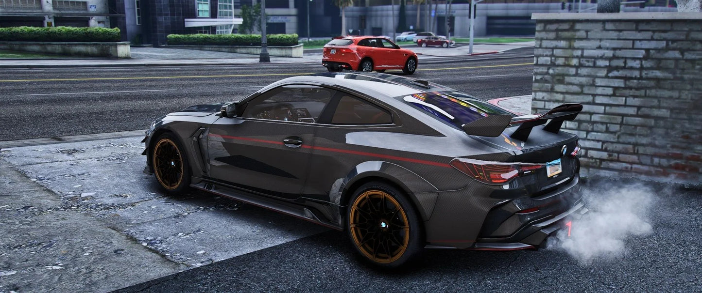 BMW M4 CSL 2024 Fully Exposed Carbon | Topcar Design