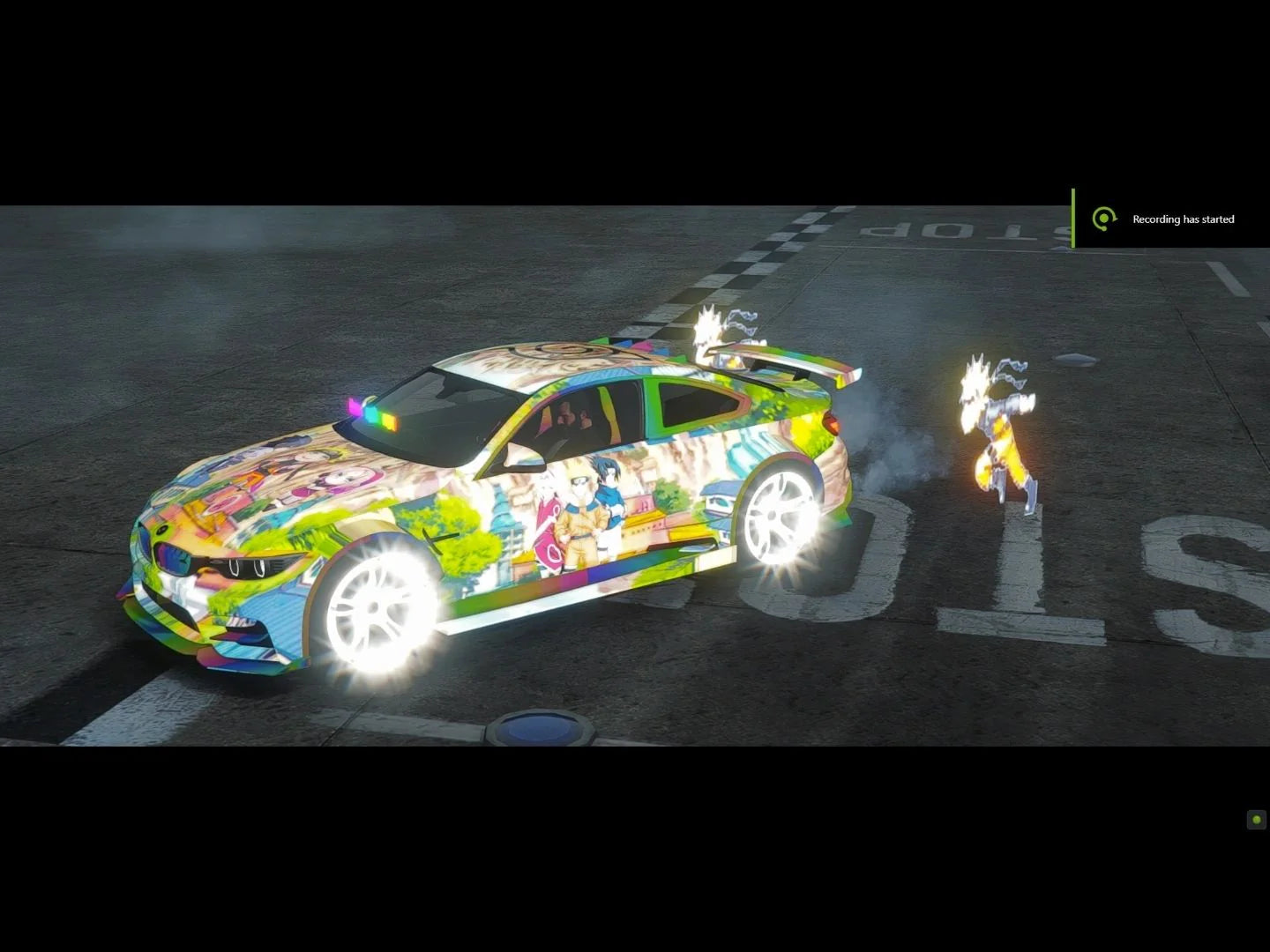 BMW M4 Widebody Glowing Livery