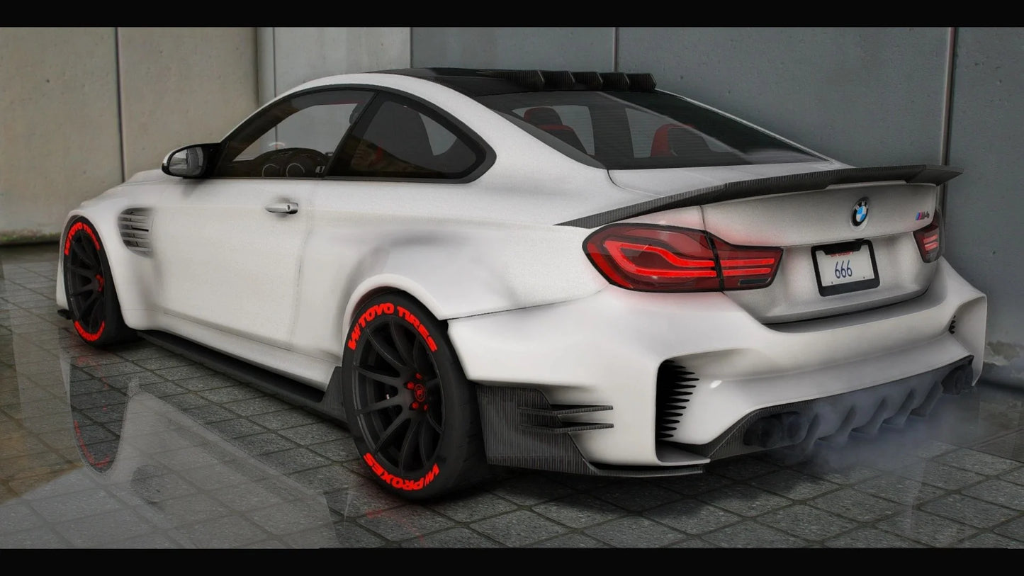 BMW M4 Extreme Hycade Widebody | Nukem Customs