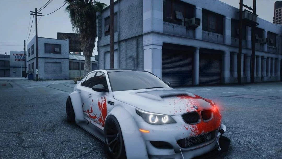 BMW M5 E60 Drift Blood Widebody
