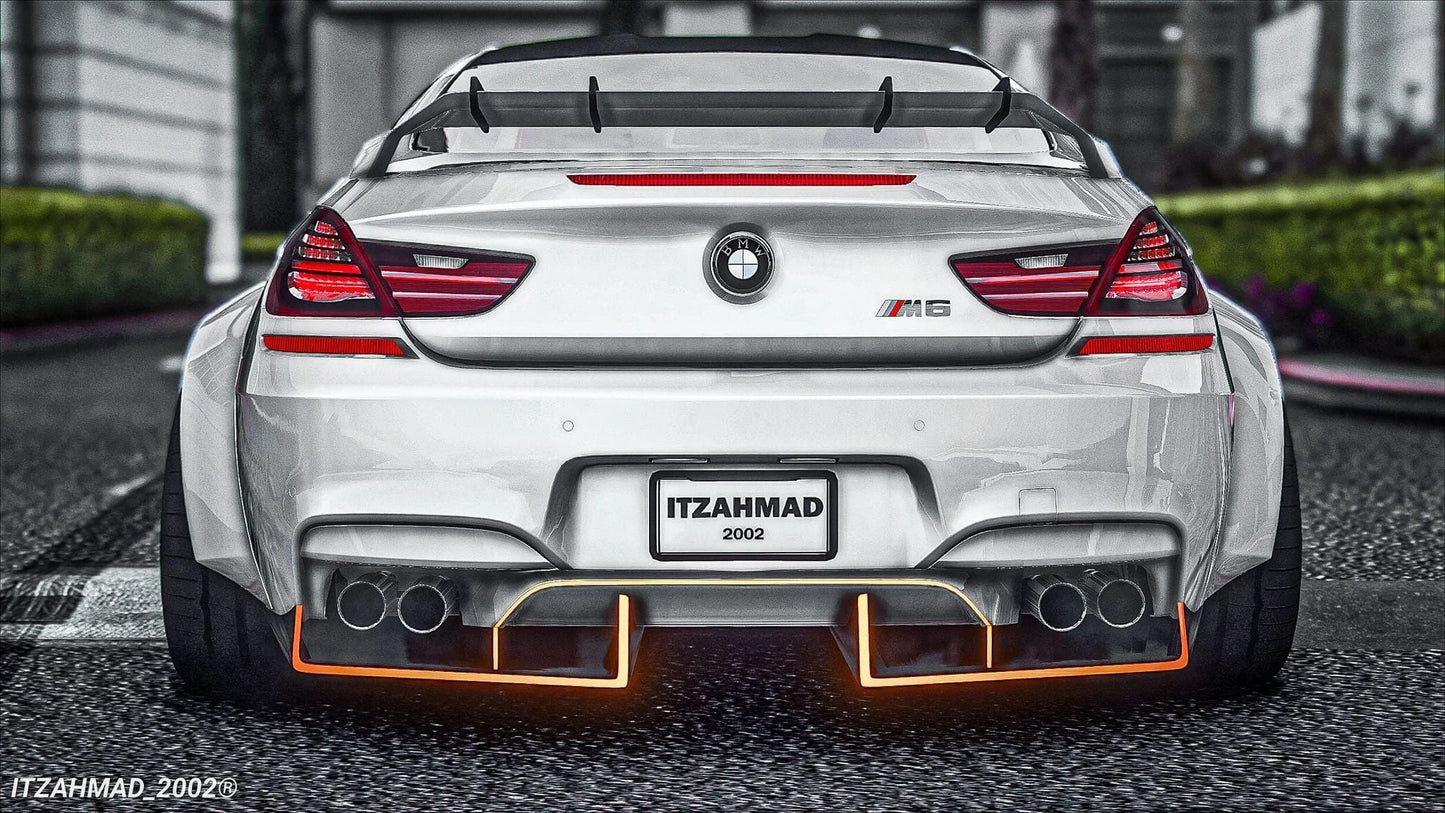 Bmw M6 Special Edition ( Animated Lights ) - Itzahmad_2002