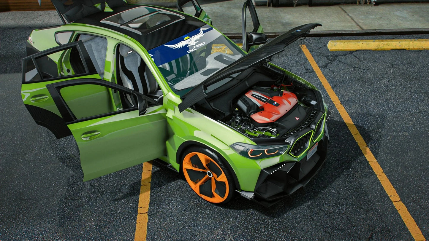 BMW X6 Custom 2022 | OWL Frost