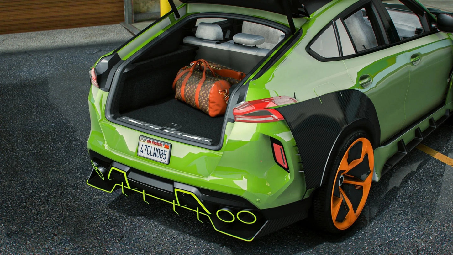 BMW X6 Custom 2022 | OWL Frost