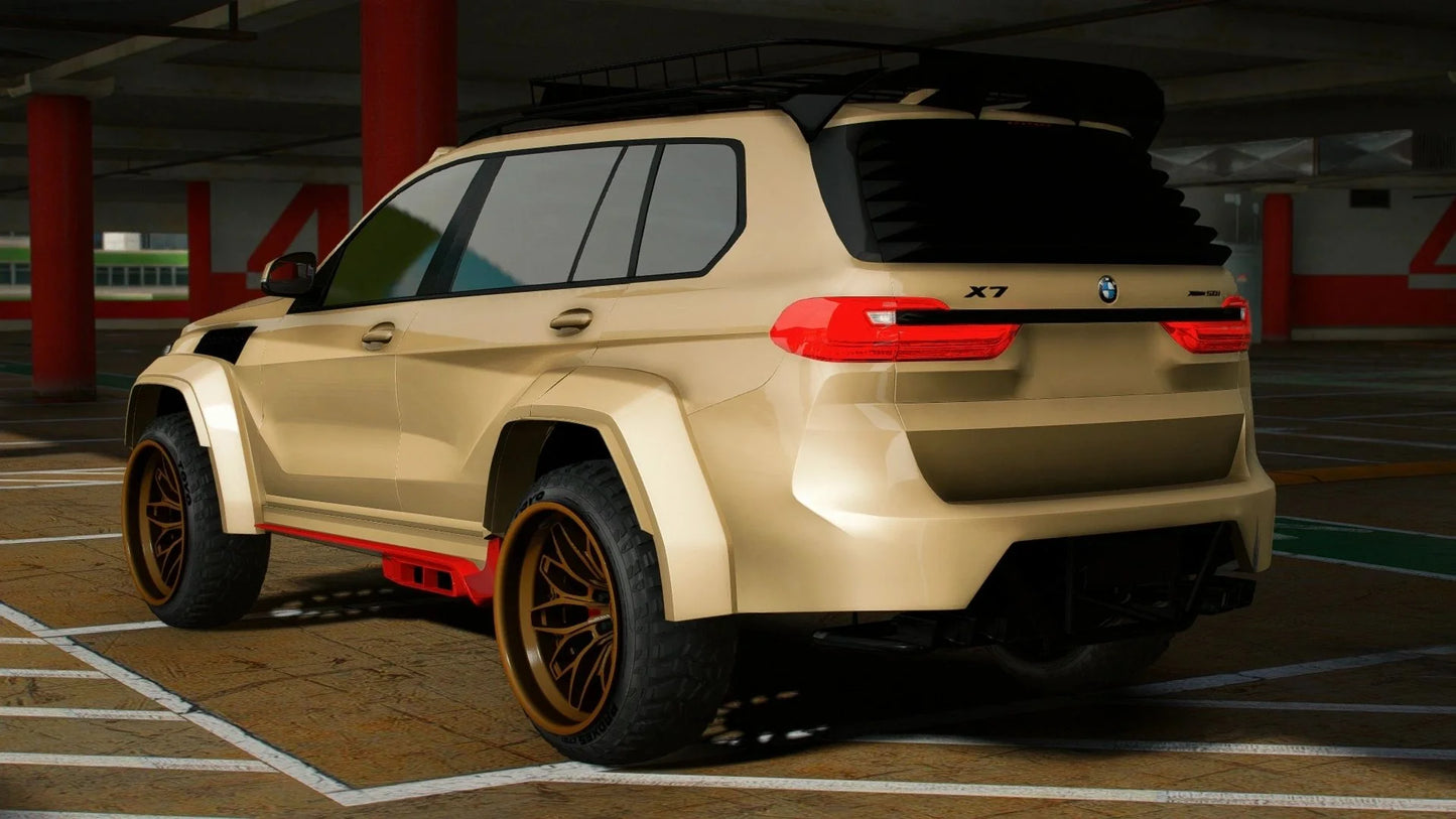 BMW X7 4x4 Widebody Custom | Wolf3D