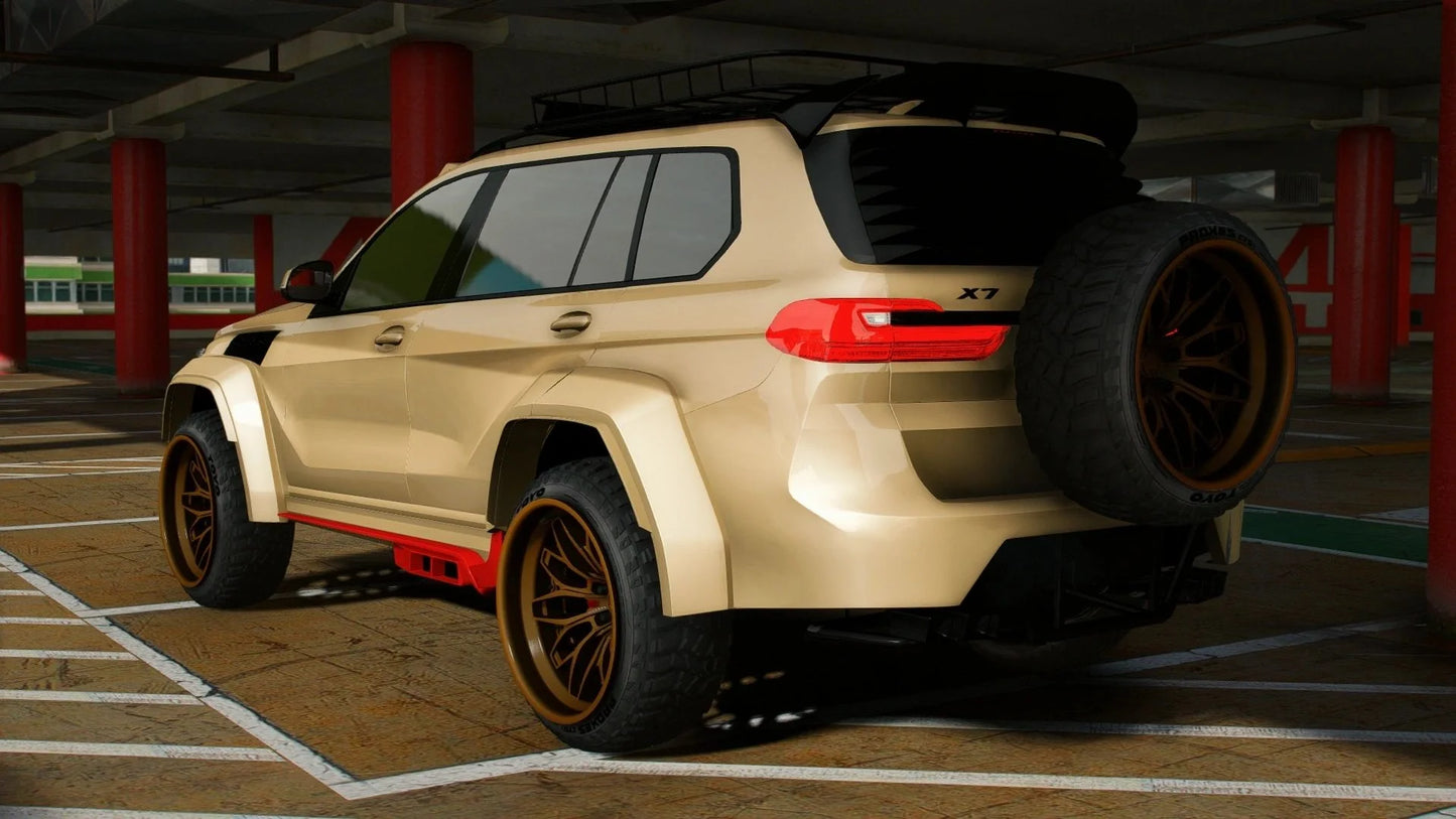 BMW X7 4x4 Widebody Custom | Wolf3D