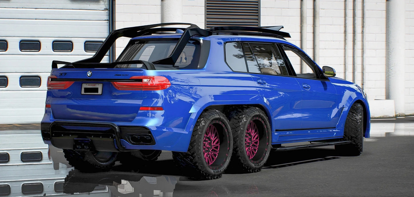 BMW X7 6x6 Customs | ASH x ABULOAY