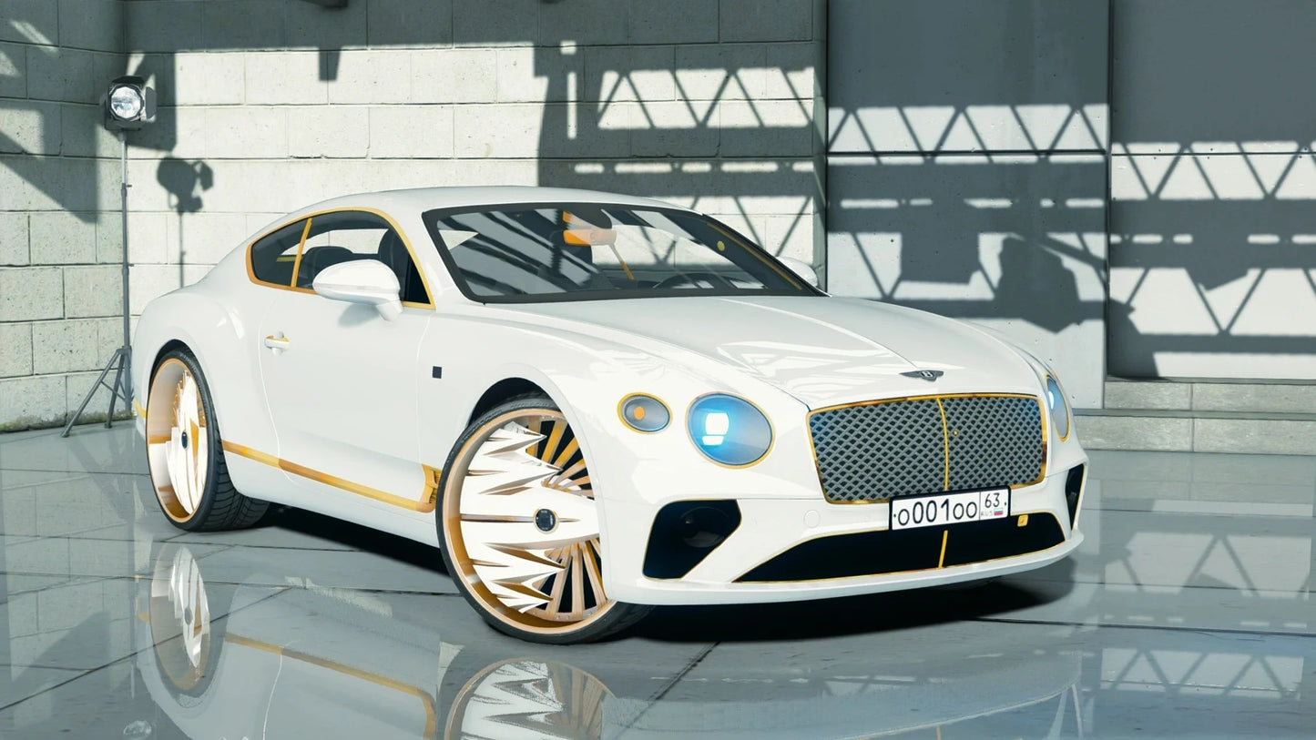 Bentley Continental Golden Donk 2018 | VeVo