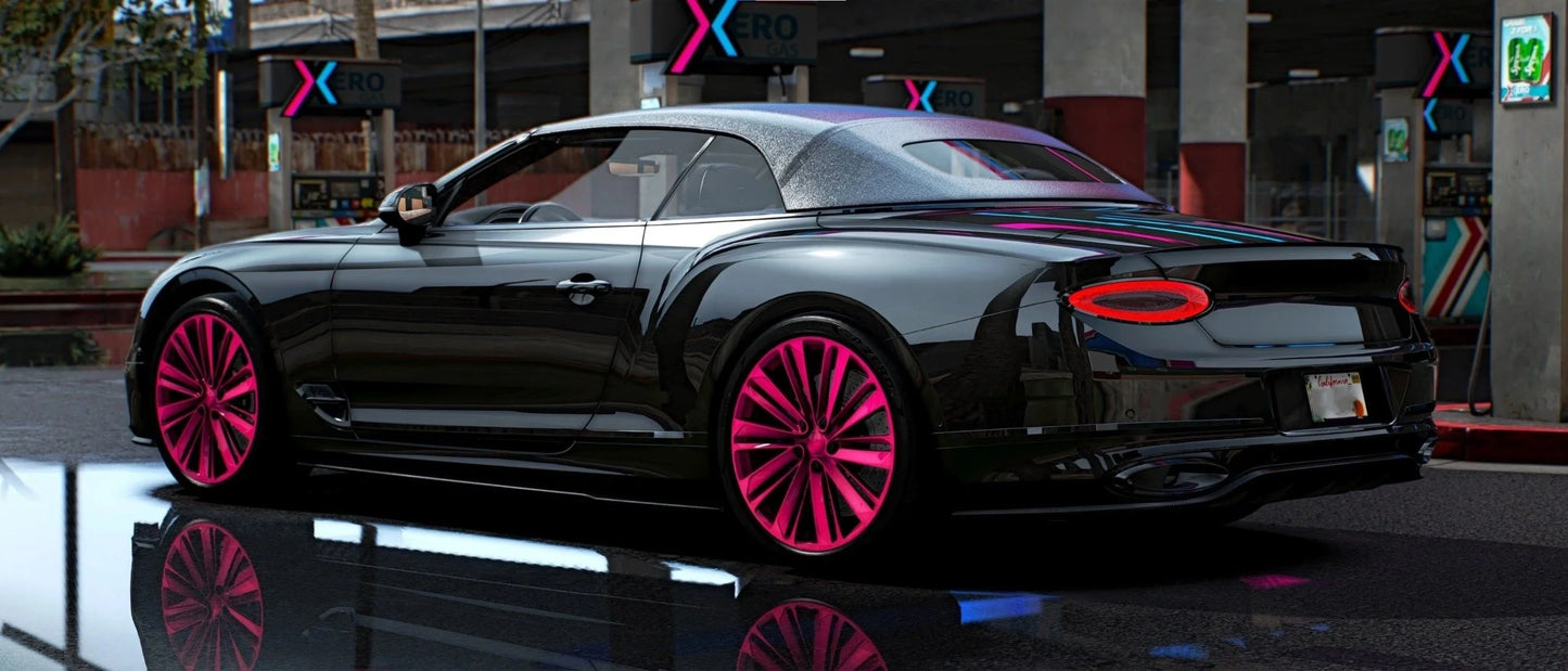 (Debadged) Bentley Continental GTC Speed 2022 | iKX3 Mods