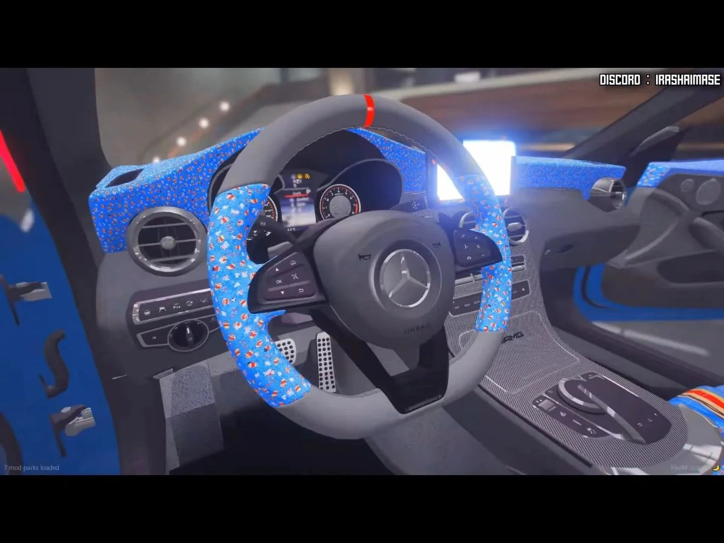 Benz C63S Shin Chan Edition