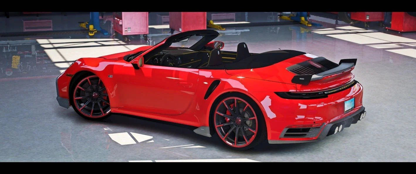 Brabus Porsche 992 Cabrio (Animated Roof) | RY Customs
