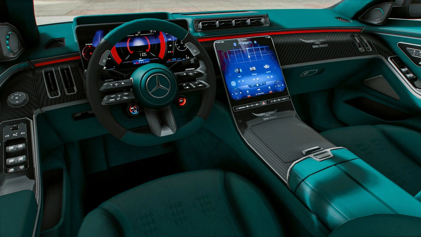 Brabus W223 Concept 2023 | OWL Frost