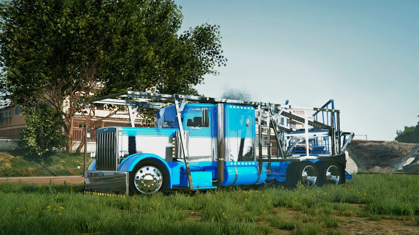 Car carrier Truck and Trailer | Flairs Semis Truck