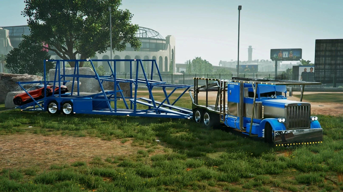 Car carrier Truck and Trailer | Flairs Semis Truck