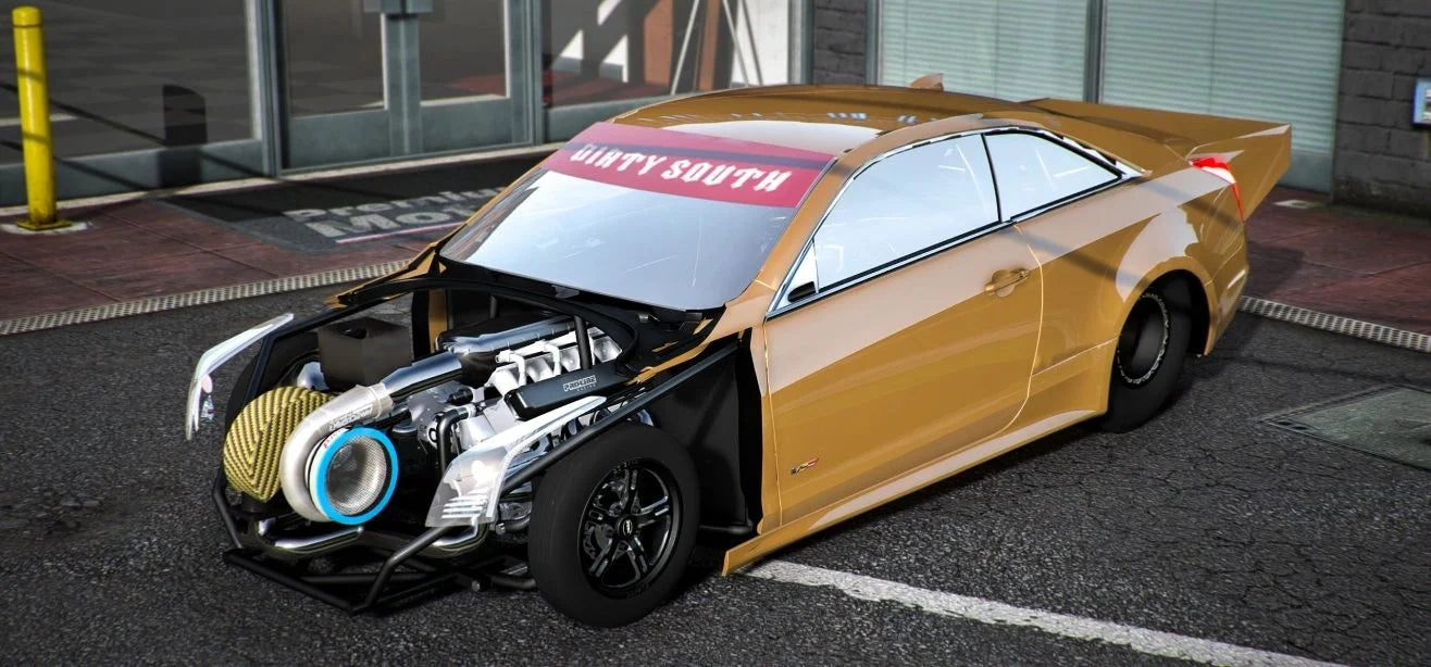 Cadillac CTS-V Coupe Cumminscaddy Drag | Dirty South