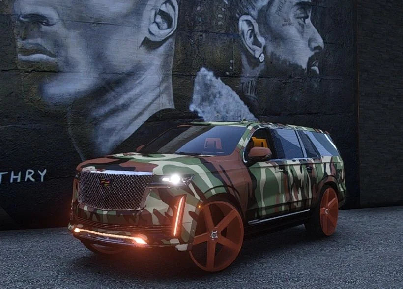 Cadillac Escalade Camo | THCK Customs