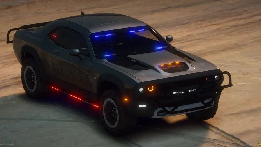 Challenger X TRX Police Mix | THCK Customs