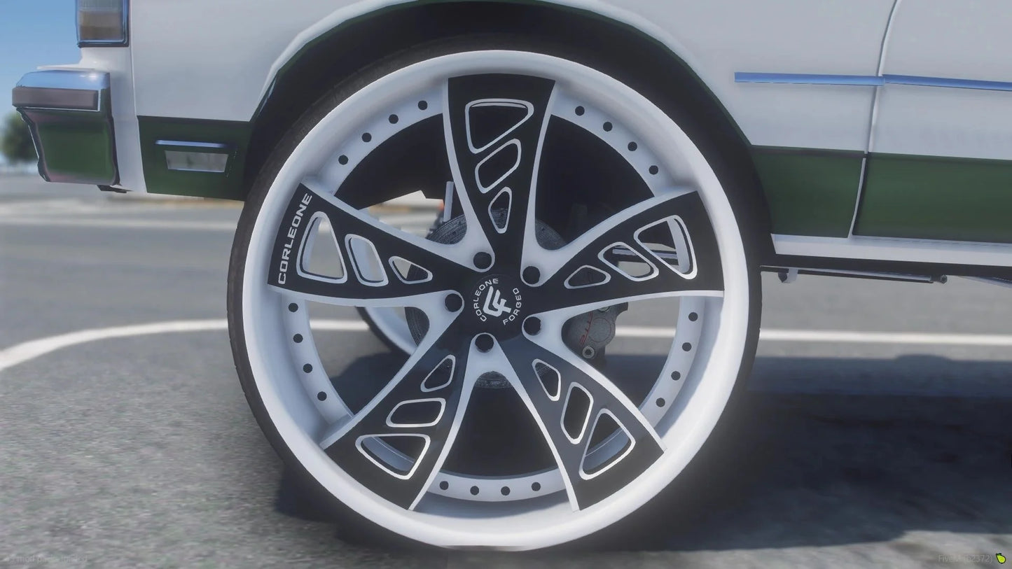 Chevrolet 4 Door Box On Corleone Forged Rims | Trill