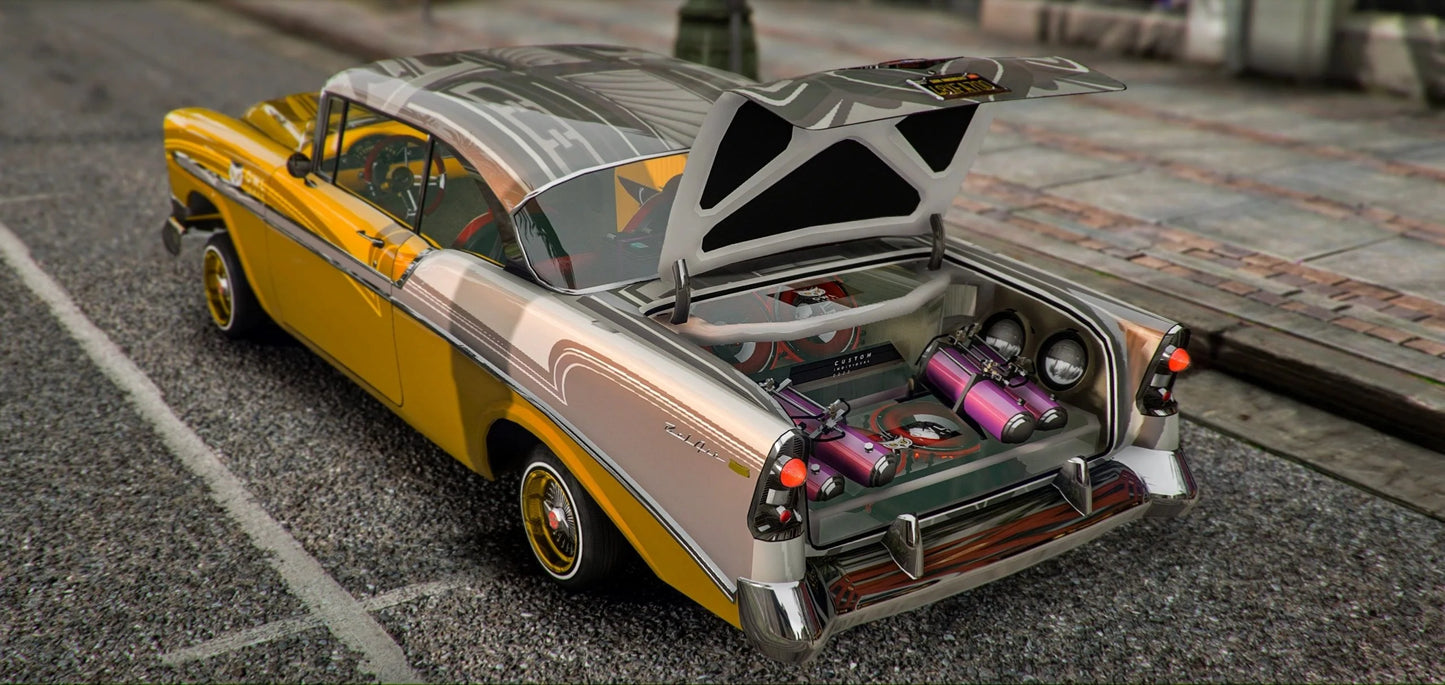 Chevy Belair 1956 Lowrider | OWL Frost