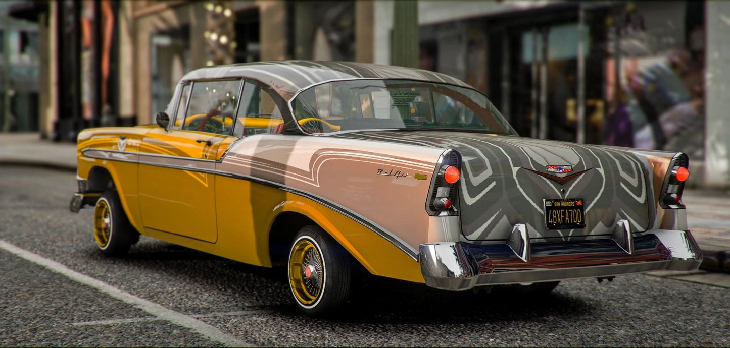 Chevy Belair 1956 Lowrider | OWL Frost