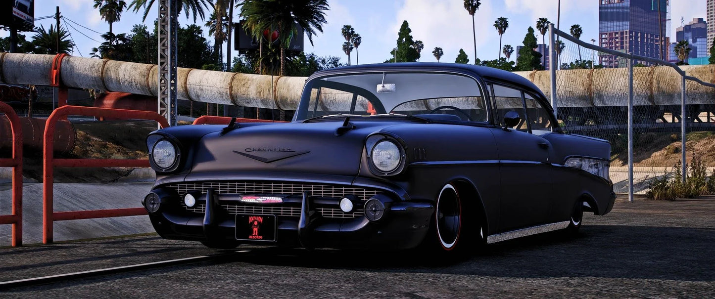 Chevy Belair Lowrider Tupac 1957 | One Deep