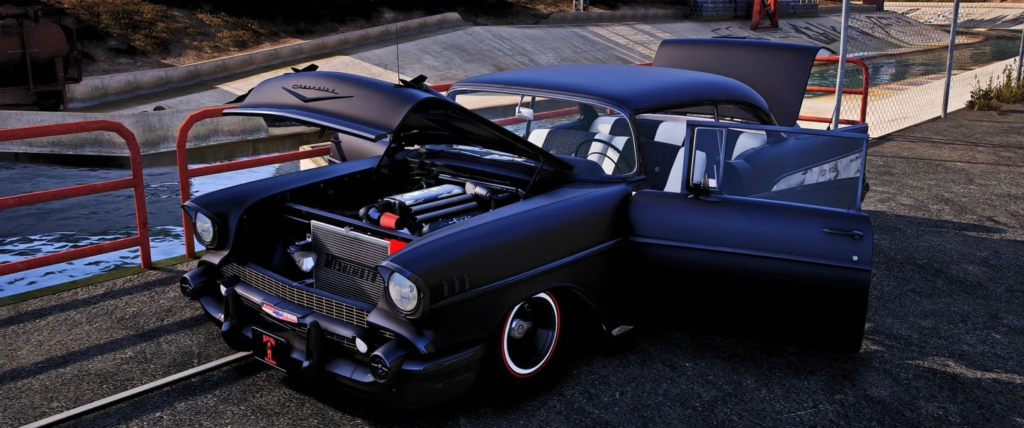 Chevy Belair Lowrider Tupac 1957 | One Deep