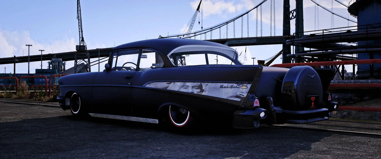 Chevy Belair Lowrider Tupac 1957 | One Deep