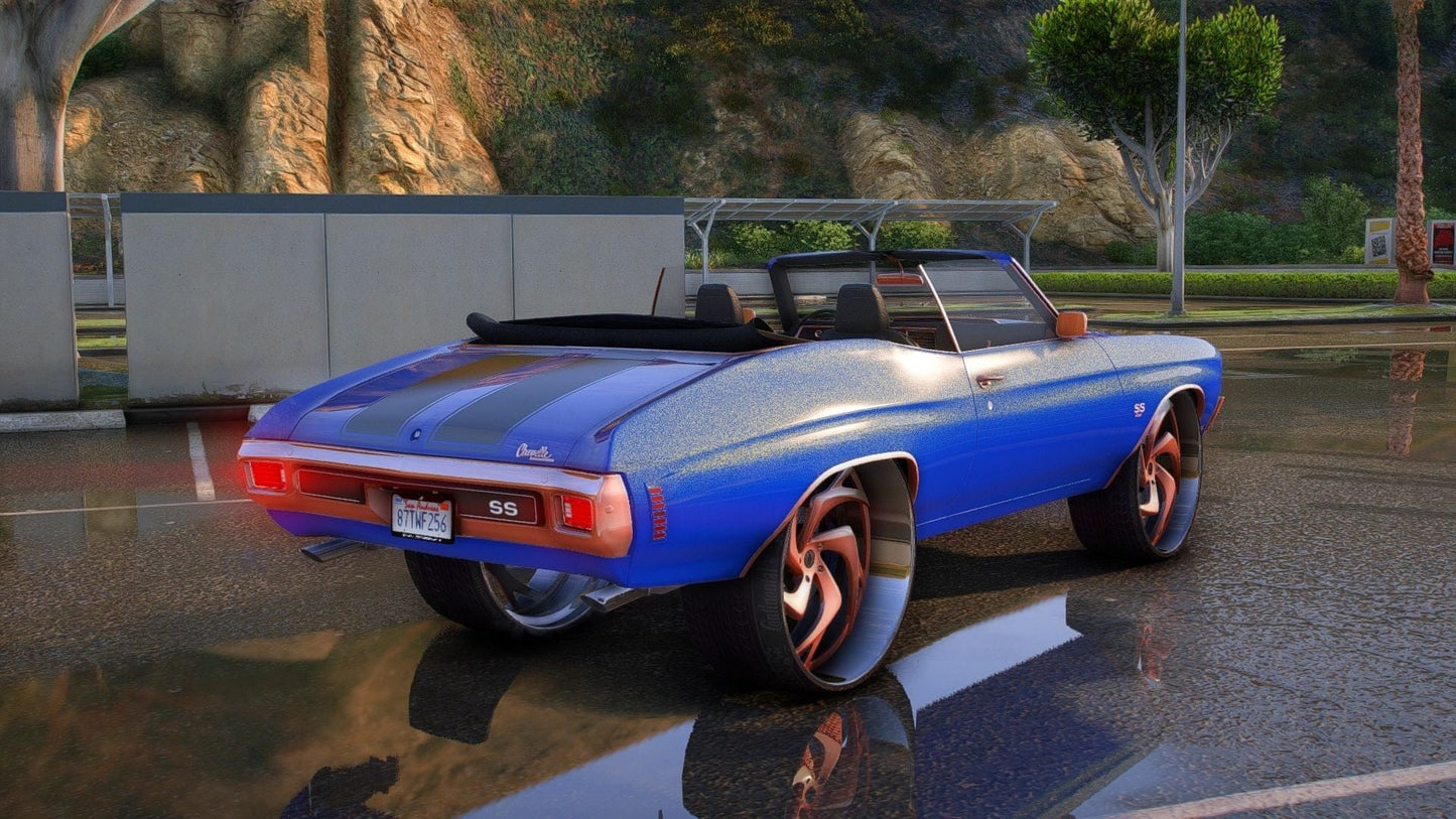 Chevy Chevelle SS On Glo Forged Rims | GF Garage