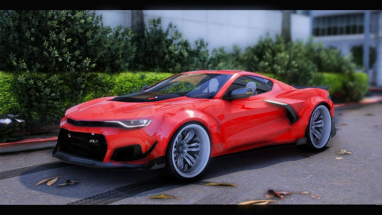 Chevrolet Camaro ZL1 with Corvette Bumper Rear Swap | Enzoo