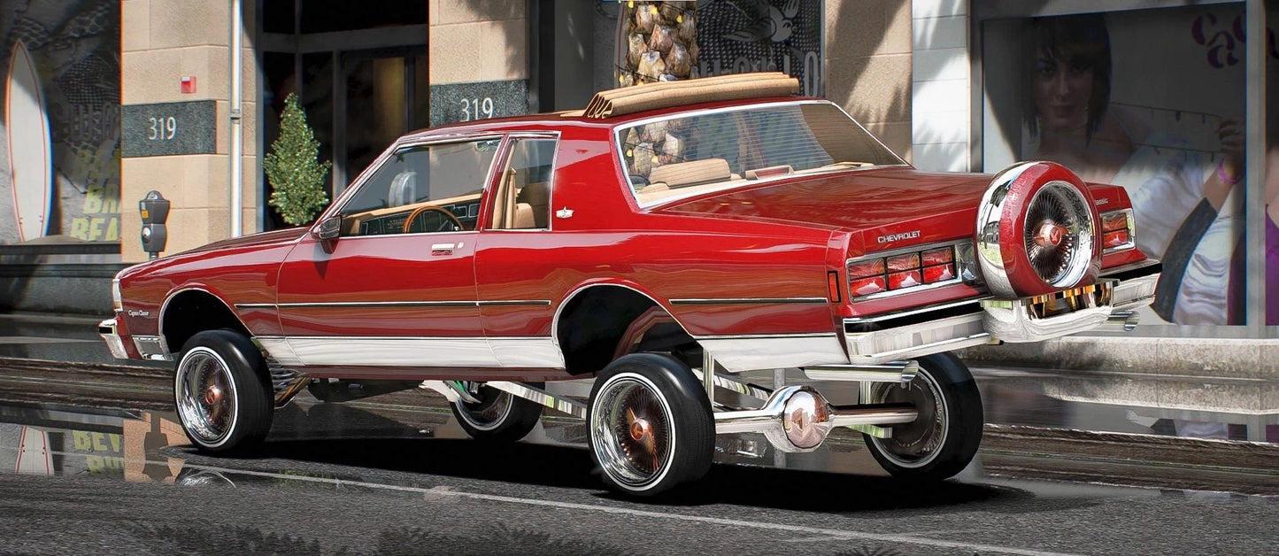 Chevy Caprice 1989 Lowrider | Unlistickz