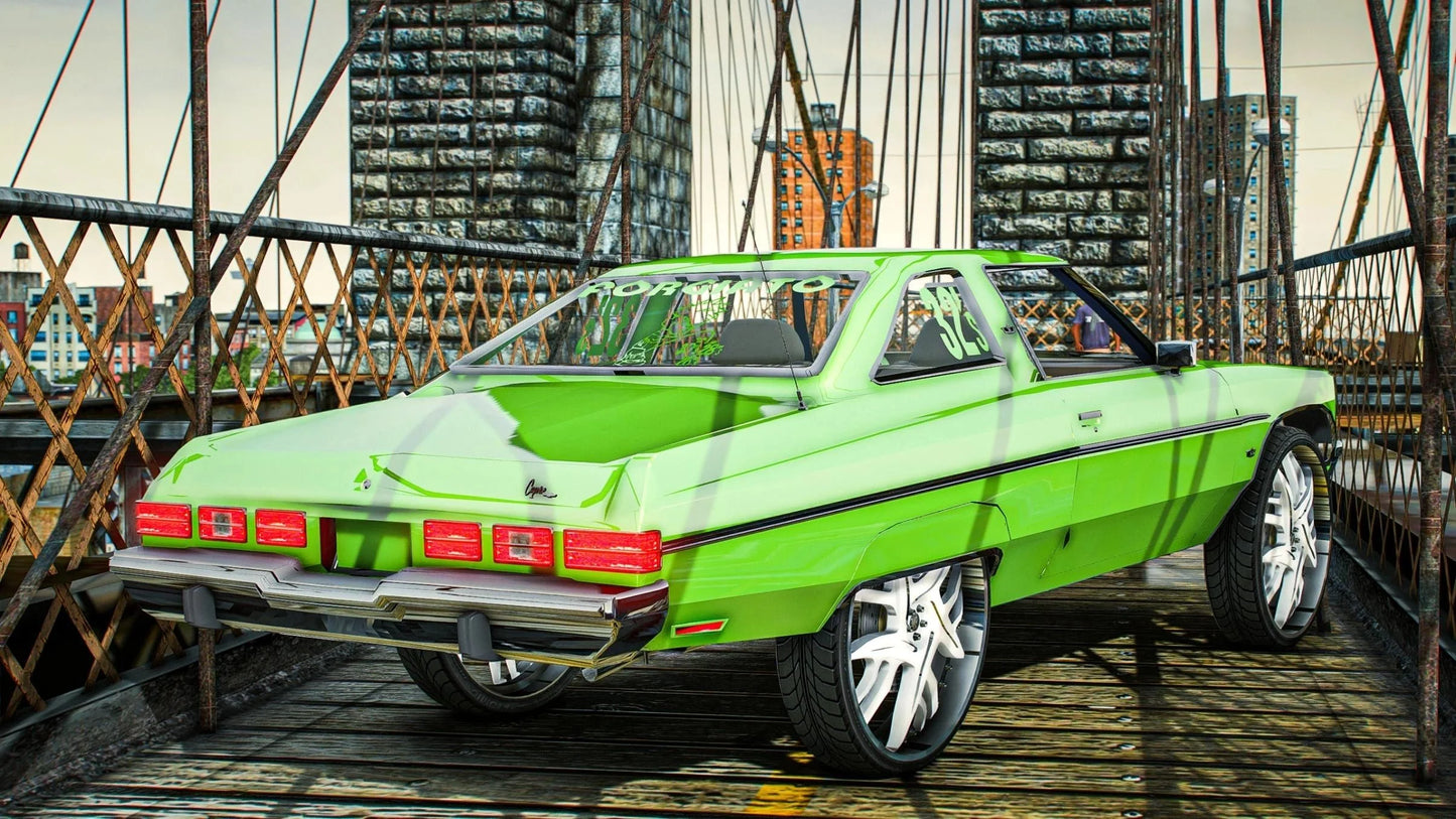Chevy Caprise 2d 1975 Donk | L11RY