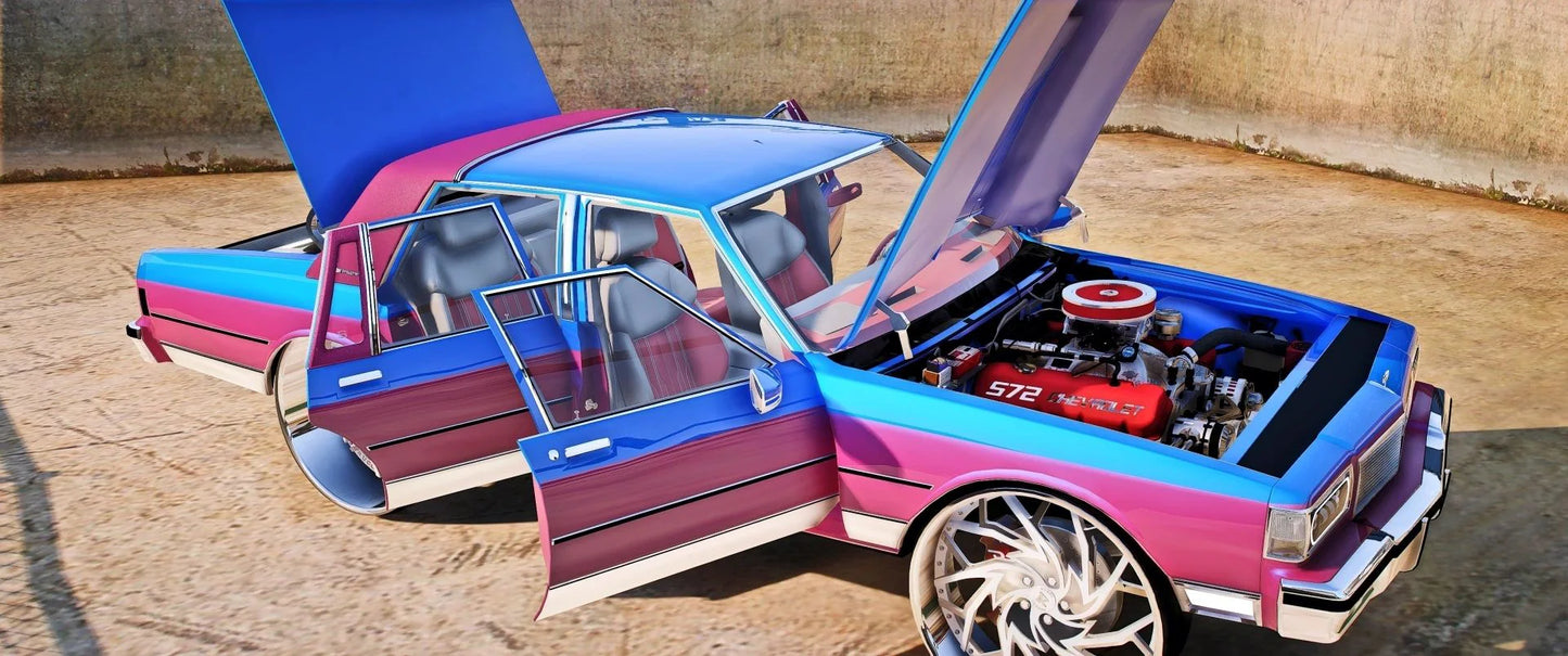 Chevy Caprice Box 572 Donk | One Deep