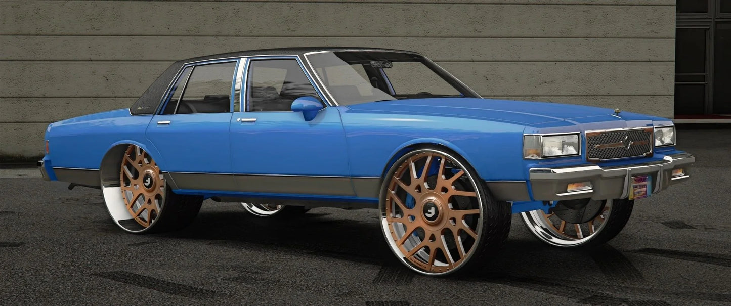 Chevrolet Caprice Classic Forgiato Bald Head Donk | Donk Kustomz