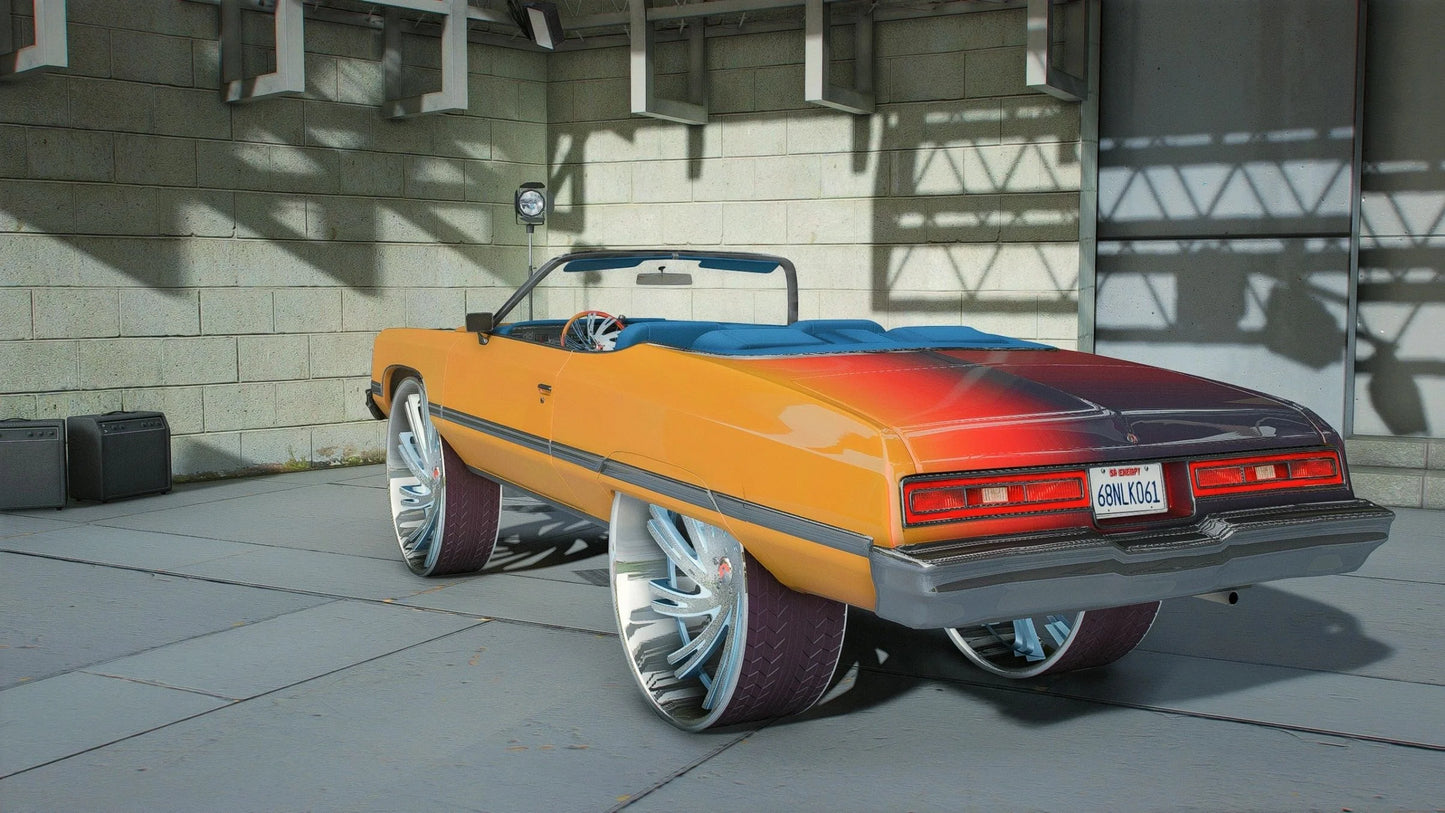 Chevy Caprice Convertible Donk 1974 | Lafam