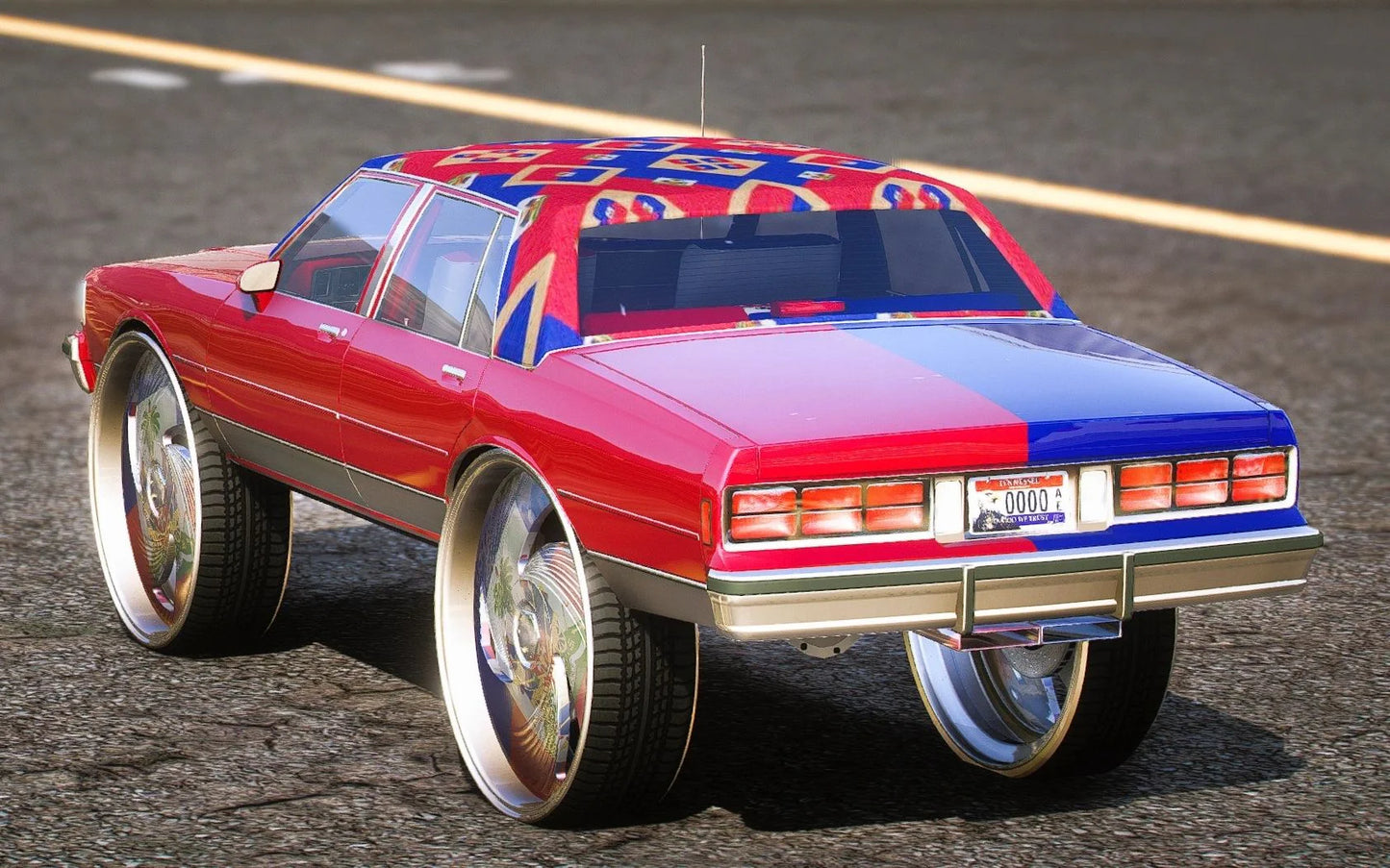(Debadged) Chevy Caprice Haitian Pride | Genius