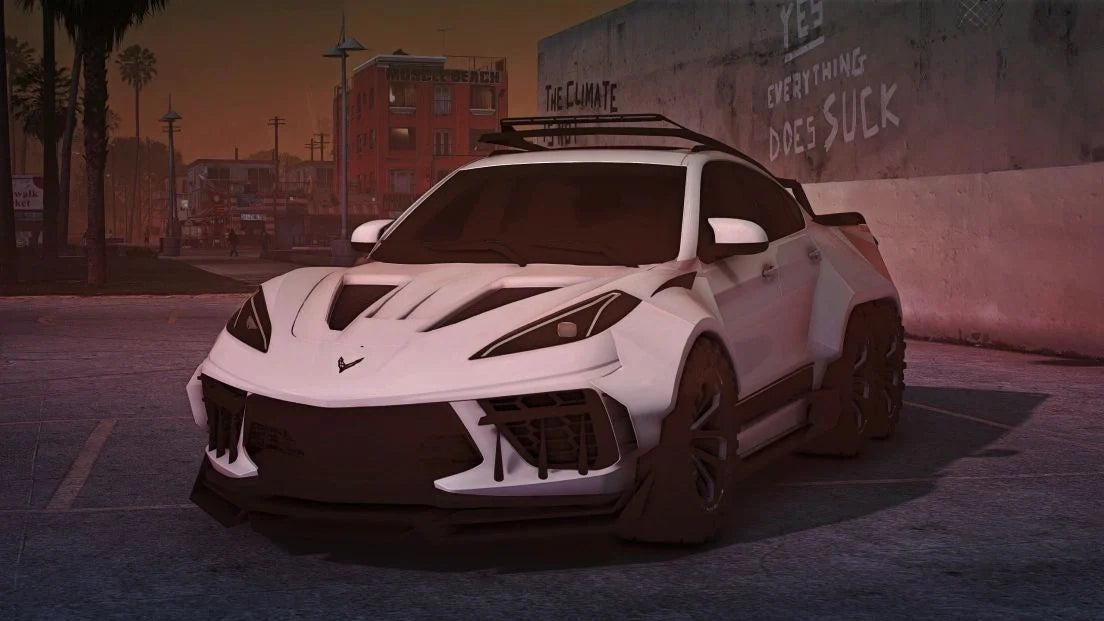 Chevrolet Corvette 6x6 | Domyah Abuloay