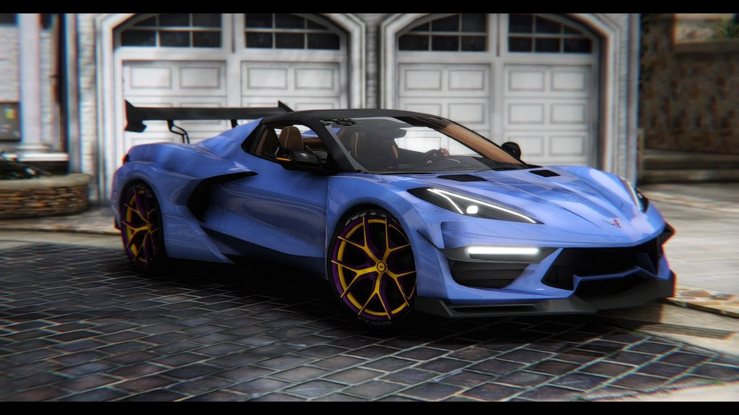 Chevrolet Corvette C8 Widebody Auto Roof | Lee Customs